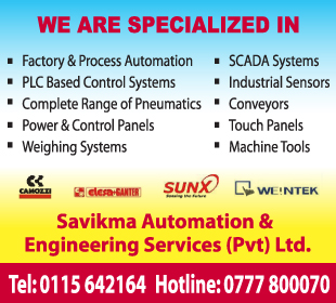 Savikma Automation & Engineering Services (Pvt) Ltd